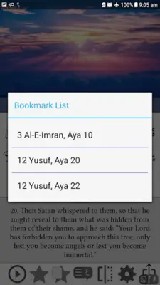 Visual Quran - With translatio android App screenshot 0